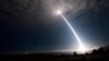 FILE - An unarmed Minuteman III intercontinental ballistic missile launches during an operational test at Vandenberg Air Force Base, California, Aug. 2, 2017. (U.S. Air Force/Senior Airman Ian Dudley/Handout via Reuters)