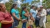 Monseñor Rolando Álvarez el 18 de abril de 2018 en una comunidad rural en Matagalpa. Foto: Cortesía Óscar Navarrete/La Prensa