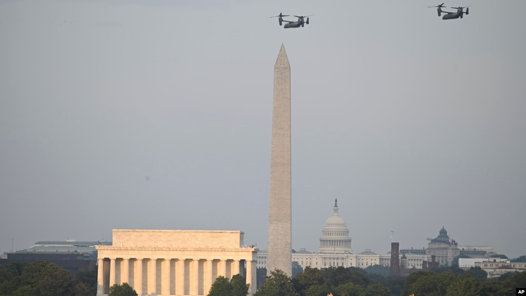 Washington DC'de Lincoln Anıtı 