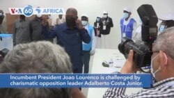 VOA60 Africa - Angola: Voters going to the polls Wednesday