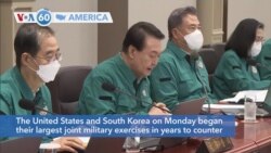 VOA60 America - US, South Korea Launch Military Drills