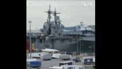  美国两栖攻击舰访问立陶宛港口 