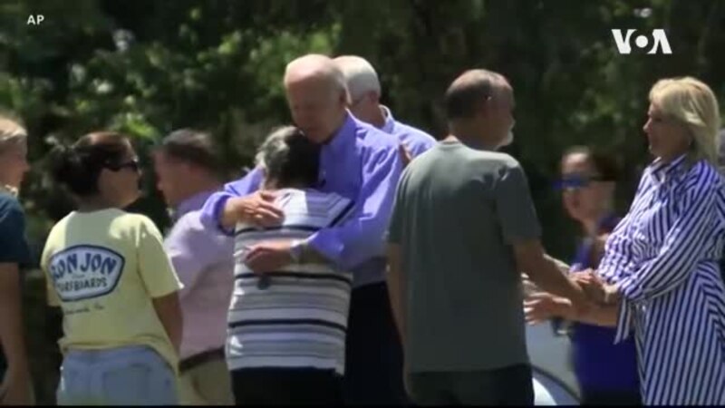 Joe Biden au chevet des sinistrés du Kentucky