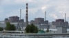 Pembangkit listrik tenaga nuklir Zaporizhzhia di kotaEnerhodar, Zaporizhzhia yang dikuasai Rusia, 4 Agustus 2022. 