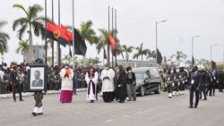 Funérailles nationales en l'honneur de l'ex-président angolais Dos santos