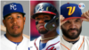 Salvador Pérez, Ronald Acuña Jr. y José Altuve son peloteros estelares que Venezuela puede sumar a su selección. Composición de fotos. AP