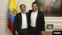 El presidente de Colombia, Gustavo Petro, nombró a León Fredy Muñoz como embajador de Colombia en Nicaragua. [Foto: Twitter León Fredy Muñoz]
