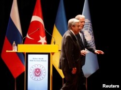 Bm Genel Sekreteri Guterres ve Milli Savunma Bakanı Akar