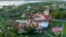 FILE - An aerial view of President Donald Trump's Mar-a-Lago estate near dusk on Aug. 10, 2022, in Palm Beach, Fla.