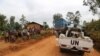 Des soldats marocains de la mission de l'ONU en RDC (Monusco) patrouillent dans le territoire de Djugu, province de l'Ituri, à l'est de la RDCongo, le 13 mars 2020. (AFP)