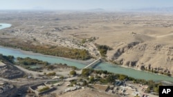 Sungai Helmand di provinsi Helmand, selatan Kabul, Afghanistan, 15 November 2012. (AP/Heidi Vogt)