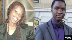 Ines Nkanira na Alain Ndayishimiye