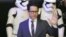 FILE - Director J.J. Abrams arrives at the European premiere of "Star Wars, The Force Awakens" in Leicester Square, London, Dec.16, 2015. 