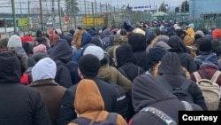 Zimbabwe Students From Ukraine At Poland Border Post