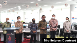 Jokowi berharap para talenta digital yang berada di luar negeri bisa kembali ke Tanah Air. (Foto: Biro Setpres)