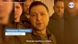 Presidente de Ucrania: "estamos aquí protegiendo nuestra independencia"