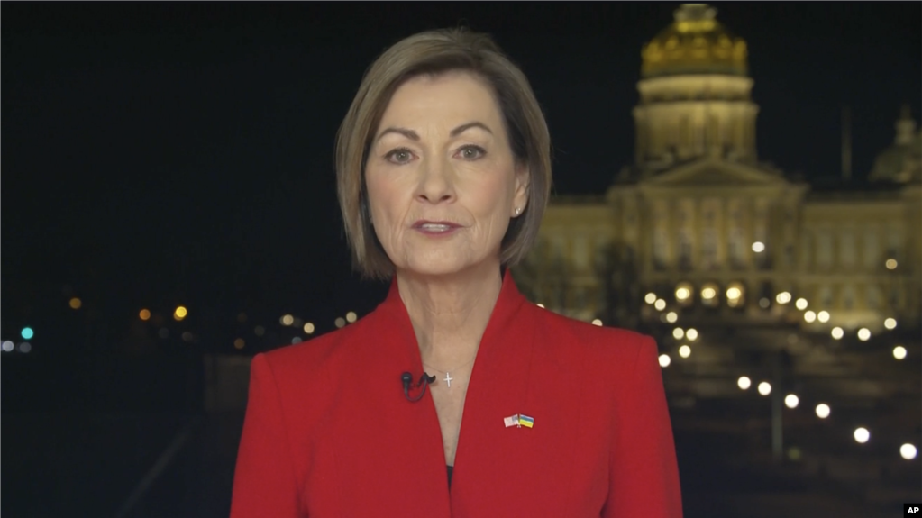 Thống đốc Iowa Kim Reynolds.