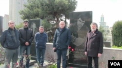 Journalists commemorated Elmar Huseynov on the 17th anniversary of his assassination