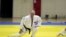 Presiden Rusia Vladimir Putin menghadiri sesi latihan judo di kompleks olahraga dan pelatihan Yug-Sport di resor laut Hitam Sochi, Rusia, 14 Februari 2019. (Foto: Sputnik/Mikhael Klimentyev/Kremlin via REUTERS)