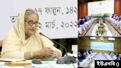 বাংলাদেশের প্রধানমন্ত্রী শেখ হাসিনা। (ছবি- ইউএনবি) 