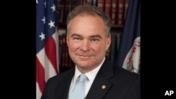 Foto Achiv: Senate Demokrat Tim Kaine, ki reprezante eta Vijini nan Sena Etazini.