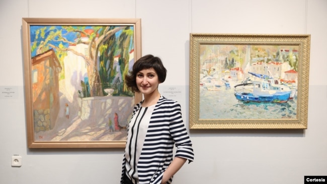 Zakhida Adylova, es una ucraniiana de Crimea que no quiere huir más. Foto cortesía.