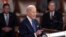El presidente Joe Biden pronuncia su discurso sobre el Estado de la Nación ante una sesión conjunta del Congreso en el Capitolio, el martes 1 de marzo de 2022, en Washington DC.