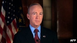 Thống đốc Mitch Daniels thuộc đảng Cộng hòa