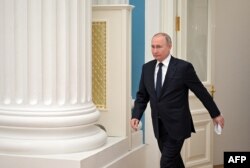 Rais Vladimir Putin (Photo by Alexey NIKOLSKY / SPUTNIK / AFP)