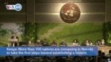 VOA60 Africa - UN Environment Assembly session to tackle the plastic crisis opens in Nairobi