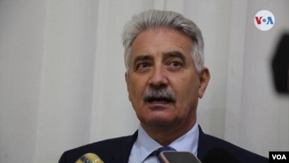Alexandr Jojolikov, embajador ruso en Managua durante una sesión en el Parlamento en diciembre de 2021.