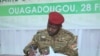 Burkina: nouvelle investiture du lieutenant-colonel Damiba