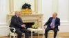 Архівне фото: Путін та Лукашенко в Москві, лютий 2022 року