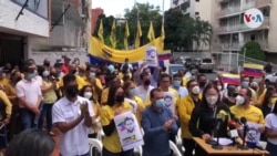 Opositores de Primero Justicia exigen liberación del político venezolano Juan Requesens