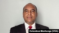 Sirak Gebrehiwot,is the U.N. spokesperson in Zimbabwe. (Columbus Mavhunga/VOA)