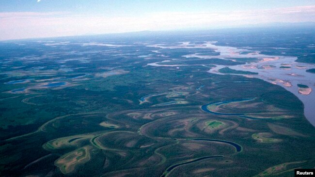 The Yukon River is seen in Alaska in this undated handout photo courtesy of the U.S. Fish and Wildlife Service. (U.S. Fish and Wildlife Service/Handout via Reuters)