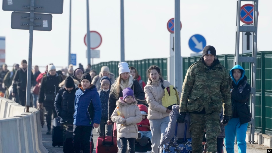 APTOPIX Poland Ukraine Invasion