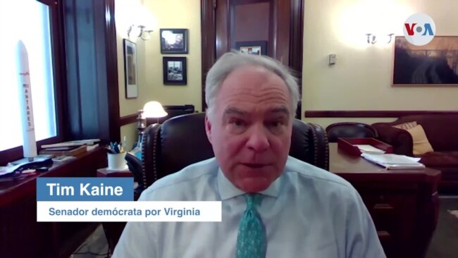 Kaine: “Es bien difícil apoyar a Vladimir Putin en esta guerra ilegal"