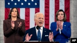Presidente Joe Biden apresenta o discurso sobre o estado da nação, 1 Março 2022