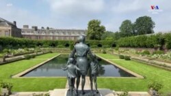 Լոնդոնի Քենսինգթոն պալատի The Sunken Garden- ում տեղադրվել է արքայադուստր Դիանայի արձանը