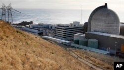 FILE - This Nov. 3, 2008 file photo shows one of Pacific Gas and Electric's Diablo Canyon Power Plant's nuclear reactors in Avila Beach, Calif. 