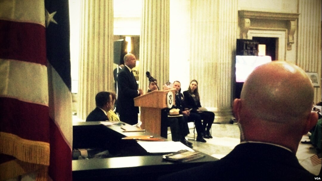 Naturalization Ceremony in New York 