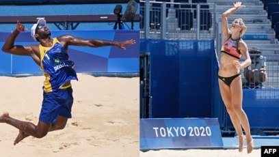 Competitors Explain Beach Volleyball Clothing