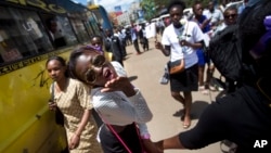 Une manifestation des femmes au Kenya