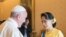 ပုပ်ရဟန်းမင်းကြီး Francis နဲ့ နိုင်ငံတော်အတိုင်ပင်ခံတို့ ဒီကနေ့ တွေ့ဆုံ (သတင်းဓါတ်ပုံများ)