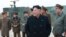 FILE - North Korean leader Kim Jong Un guides a rocket-launching drill in this undated photo released by the Korean Central News Agency in Pyongyang, December 2014. 