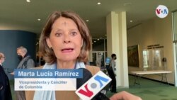 Canciller colombiana sobre la posición de Venezuela y Nicaragua en cuanto a Rusia