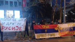 Proruski protest u Podgorici