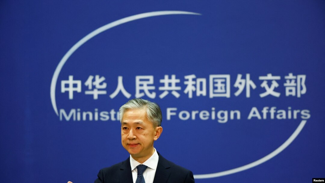 FILE -Juru Bicara Kementerian Luar Negeri China Wang Wenbin.
