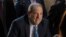 USA, New York, Harvey Weinstein arrives at New York Criminal Court for another day of jury deliberations